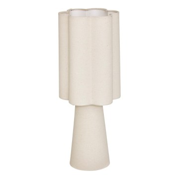 Atmosphera - Stolná lampa BLANCA 1xE27/25W/230V krémová