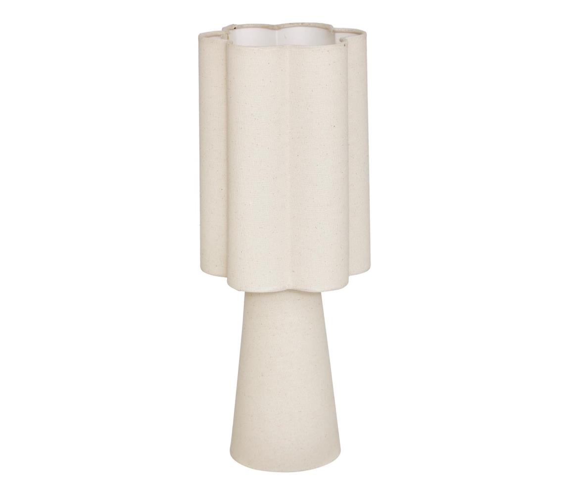 Atmosphera - Stolná lampa BLANCA 1xE27/25W/230V krémová 213706