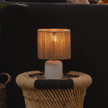 Atmosphera - Stolná lampa KOBY 1xE14/40W/230V biela