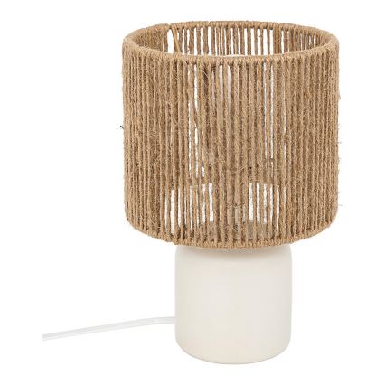 Atmosphera - Stolná lampa KOBY 1xE14/40W/230V biela