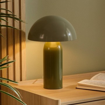 Atmosphera - Stolná lampa LITO 1xE14/6W/230V khaki