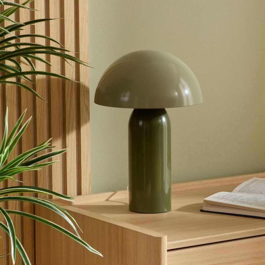 Atmosphera - Stolná lampa LITO 1xE14/6W/230V khaki