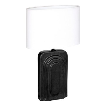 Atmosphera - Stolná lampa MONIA 1xE14/60W/230V čierna/biela