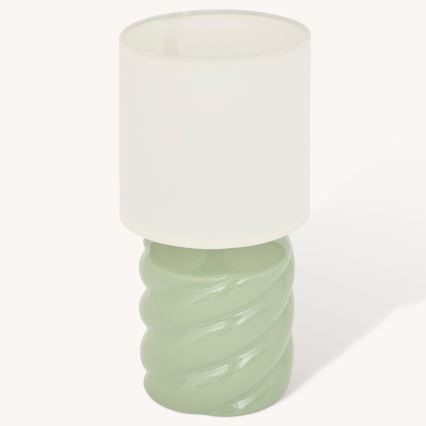 Atmosphera - Stolná lampa NOLY 1xE14/40W/230V zelená