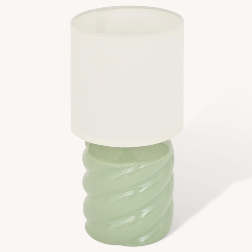 Atmosphera - Stolná lampa NOLY 1xE14/40W/230V zelená