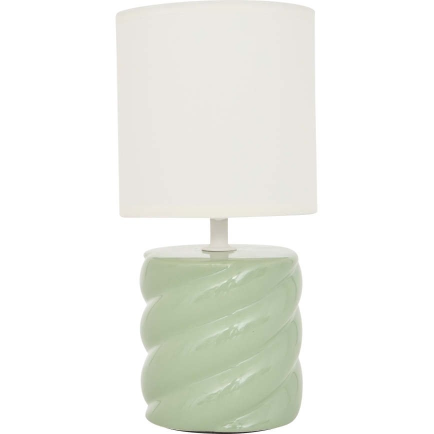 Atmosphera - Stolná lampa NOLY 1xE14/40W/230V zelená