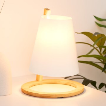 Atmosphera - Stolná lampa PITA 1xE14/40W/230V bambus