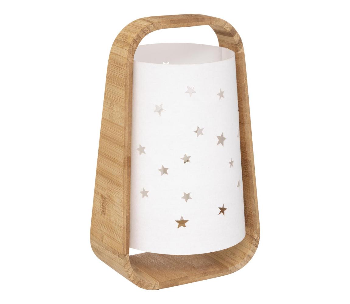 Atmosphera - Stolná lampa STARS 1xE14/40W/230V bambus 188239