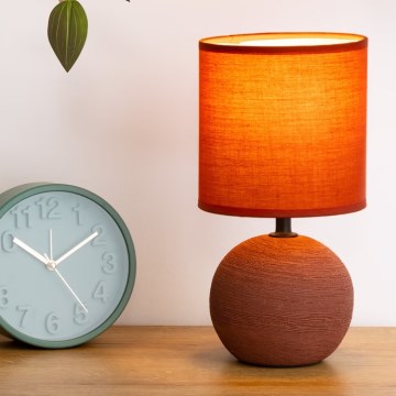 Atmosphera - Stolná lampa TIMÉO 1xE14/60W/230V červená