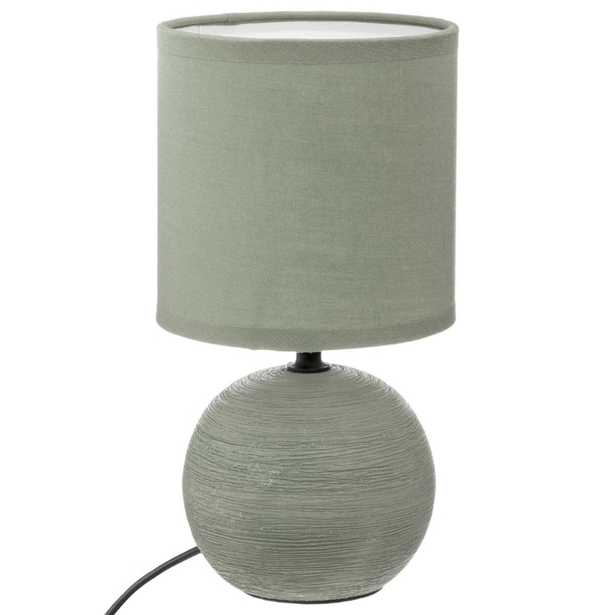 Atmosphera - Stolná lampa TIMÉO 1xE14/60W/230V khaki