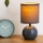 Atmosphera - Stolná lampa TIMÉO 1xE14/60W/230V modrá/fialová