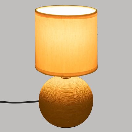Atmosphera - Stolná lampa TIMÉO 1xE14/60W/230V oranžová