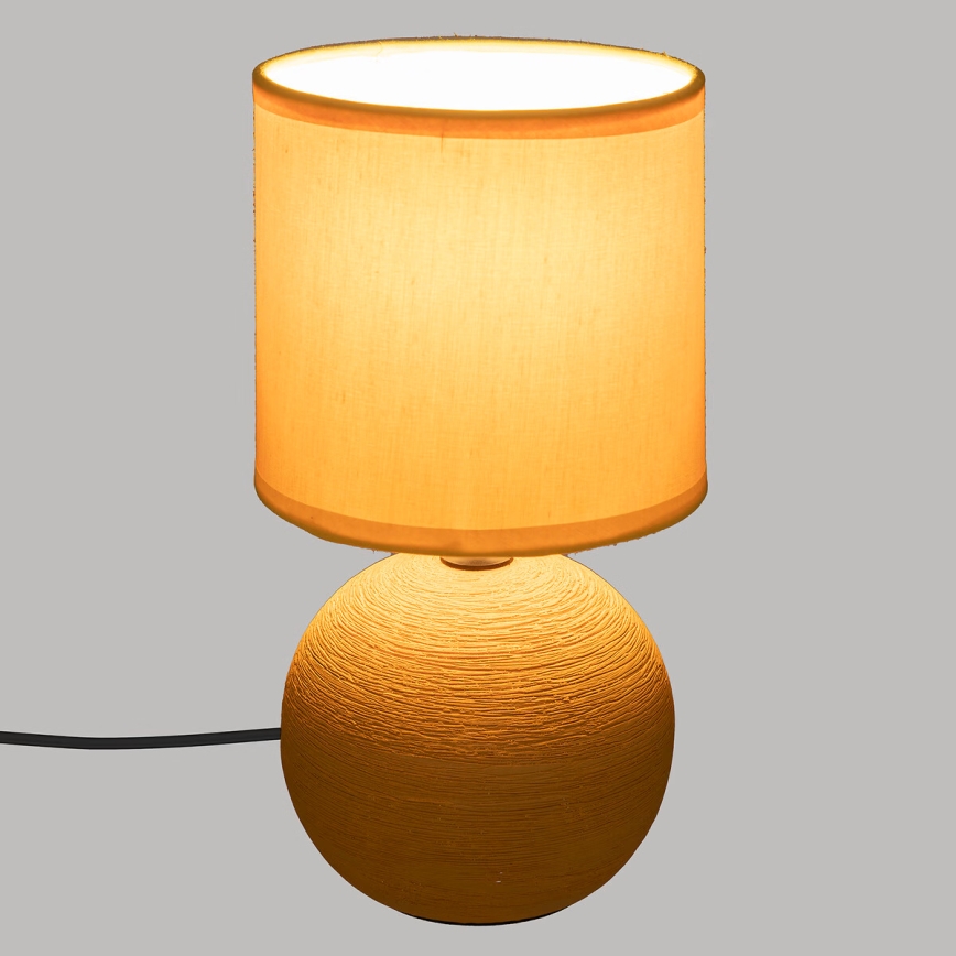 Atmosphera - Stolná lampa TIMÉO 1xE14/60W/230V oranžová