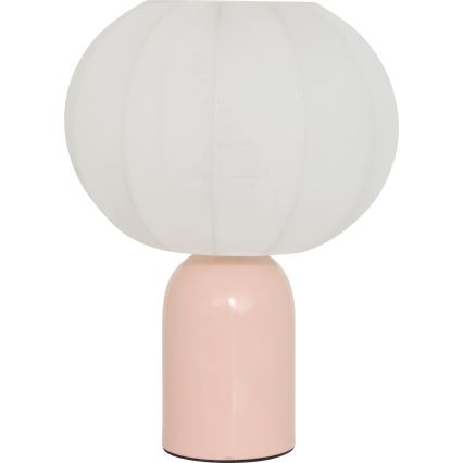 Atmosphera - Stolná lampa TOBIE 1xE27/60W/230V ružová