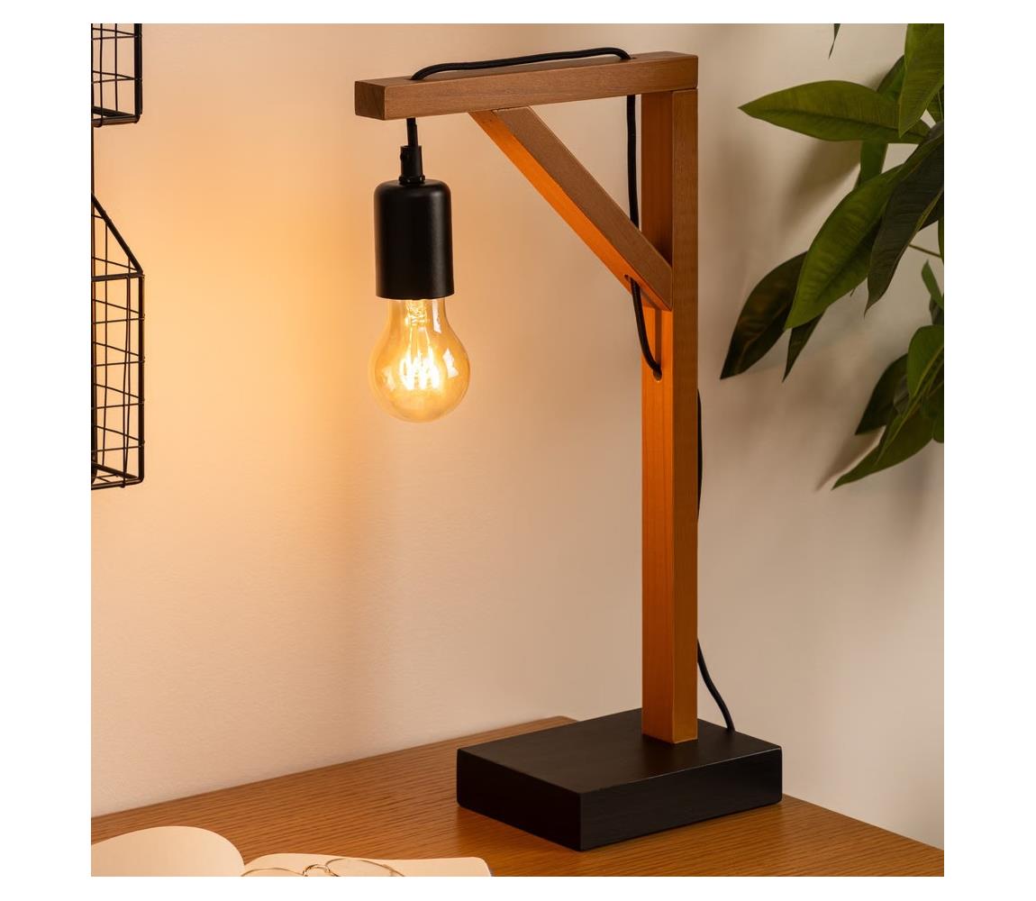 Atmosphera Atmosphera - Stolná lampa WILD 1xE27/25W/230V borovica
