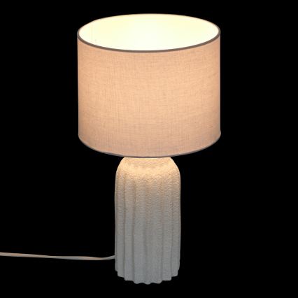 Atmosphera - Stolová lampa FERNAN 1xE14/60W/230V biela