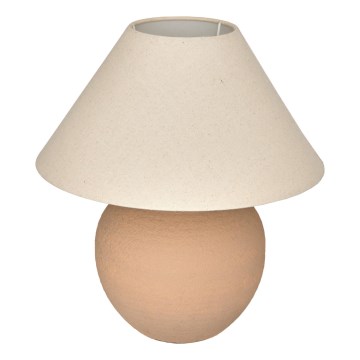 Atmosphera - Stolová lampa SEIYA 1xE27/60W/230V hnedá/béžová