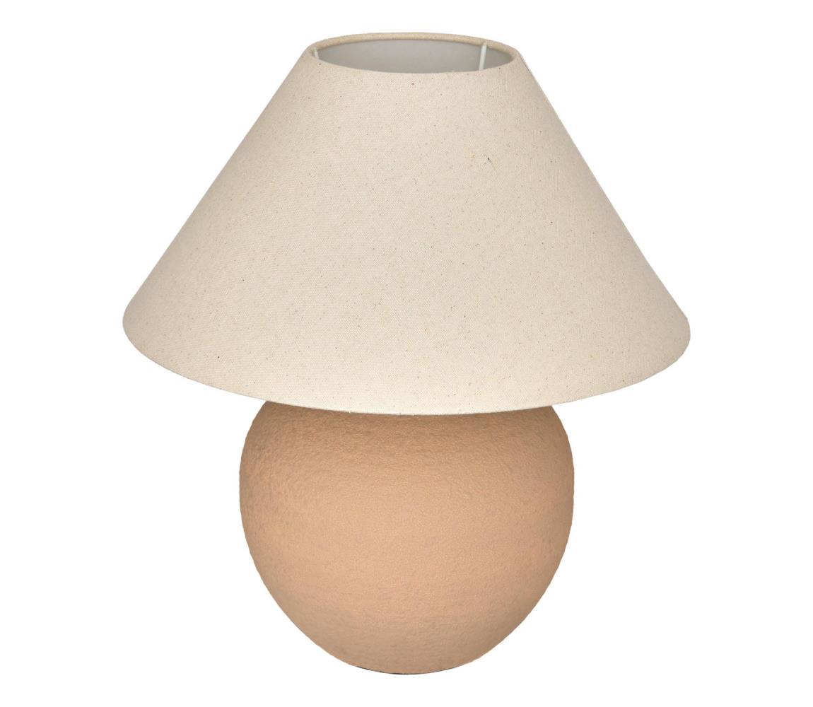 Atmosphera - Stolová lampa SEIYA 1xE27/60W/230V hnedá/béžová 213702
