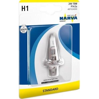 Autožiarovka H1 P14.5s/70W/24V - Narva 48702NVAB1