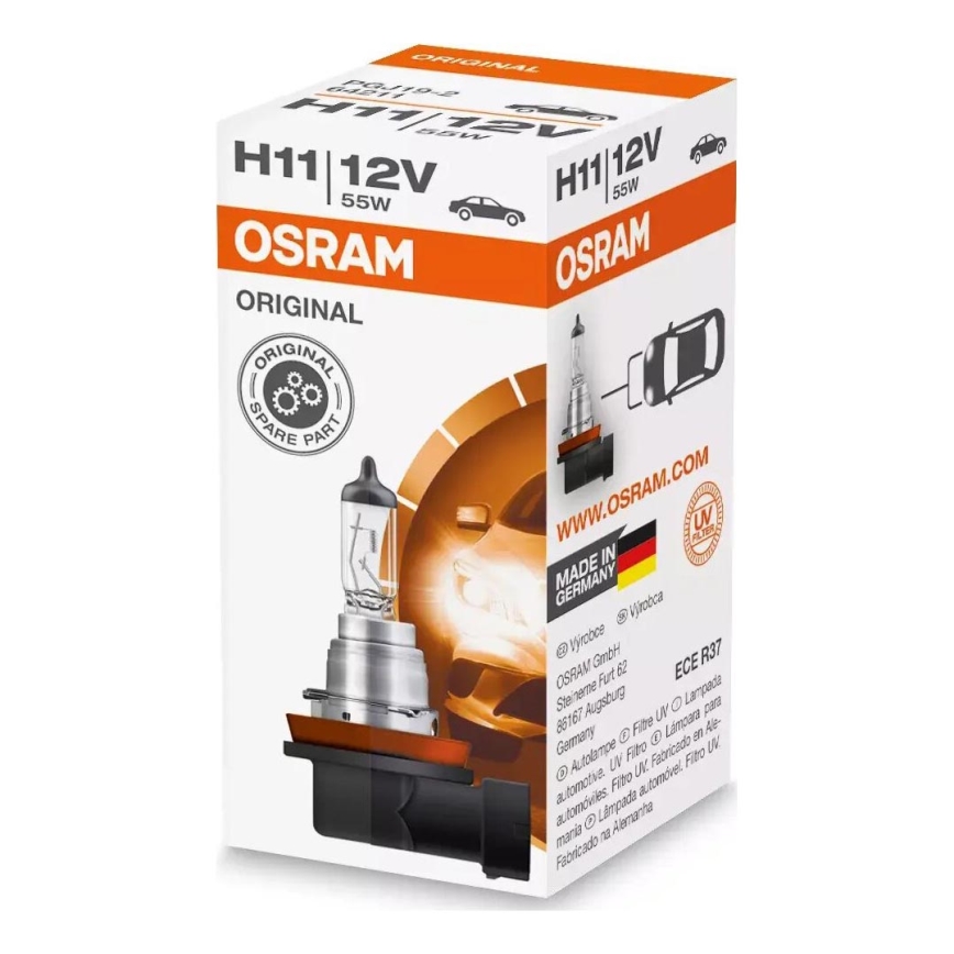 Autožiarovka H11 PGJ19-2/55W/12V - Osram