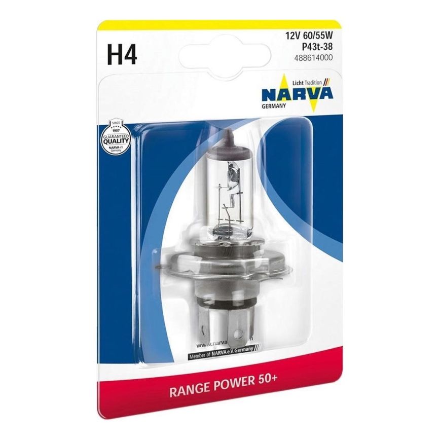 Autožiarovka H4 P43t-38/60/55W/12V - Narva 48861RPNVAB1