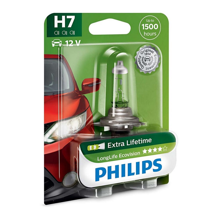 Autožiarovka Philips ECOVISION 12972LLECOB1 H7 PX26d/55W/12V