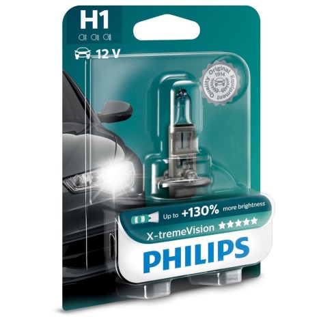 Autožiarovka Philips X-TREME VISION 12258XVB1 H1 P14,5s/55W/12V 3500K