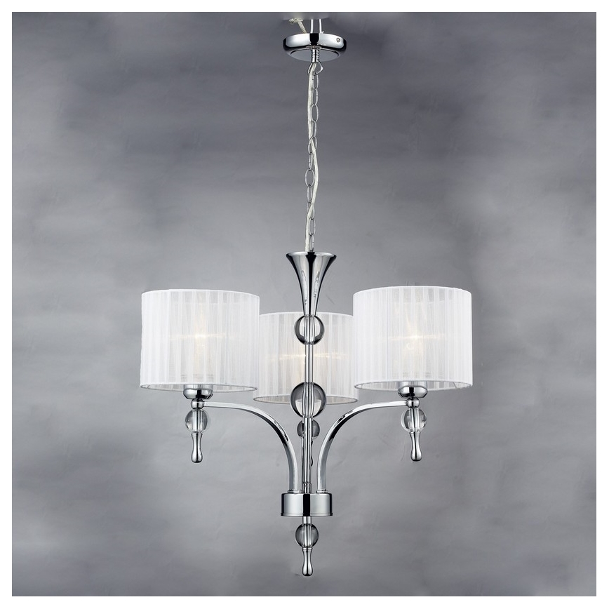 Azzardo AZ1006 - Luster na reťazi IMPRESS 3xE27/60W/230V