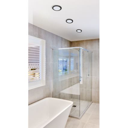 Azzardo AZ2843 - LED Kúpeľňové podhľadové svietidlo SLIM 1xLED/12W/230V IP44 CRI 90