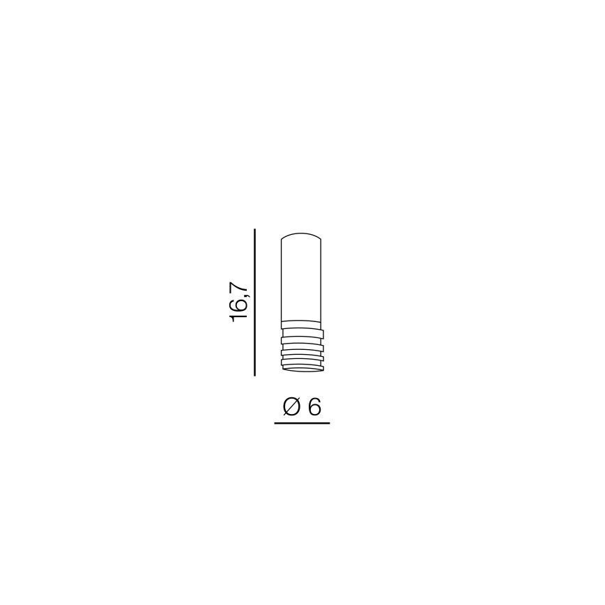 Azzardo AZ3125 - Stropné svietidlo LOCUS 1xGU10/35W/230V
