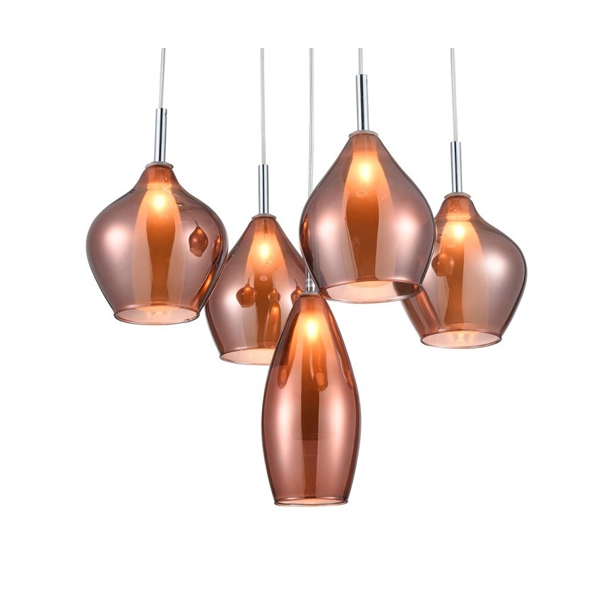 Azzardo AZ3172 - Luster na lanku MILANO 5xG9/40W/230V
