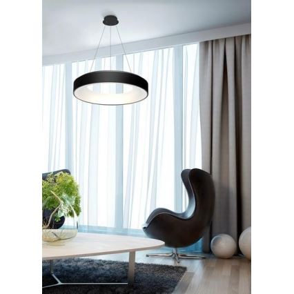 Azzardo AZ3449 - LED Stmievateľný lustsr na lanku SOVANA LED/80W/230V + diaľkové ovládanie