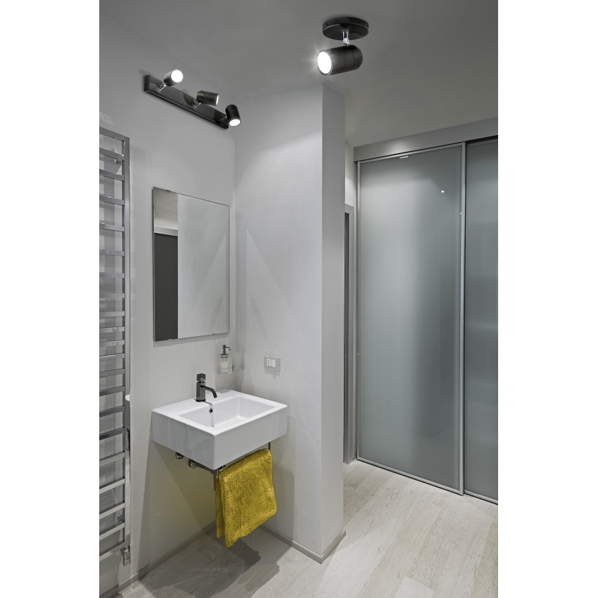 Azzardo AZ4137 - Kúpeľňové bodové svietidlo NOEMIE 2xGU10/35W/230V IP44