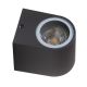 Azzardo AZ4265 - Vonkajšie nástenné svietidlo RIMINI 1xGU10/35W/230V IP54 okrúhly