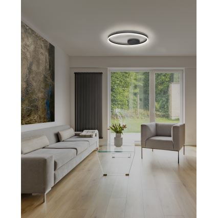 Azzardo AZ4703 - LED Stropné svietidlo HALO LED/55W/230V čierna