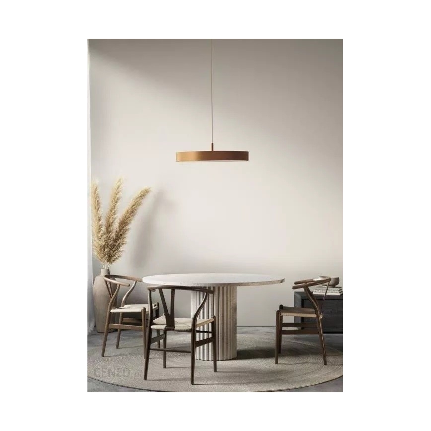 Azzardo AZ5089 - LED Stmievateľný luster na lanku MARCELLO LED/30W/230V zlatá + diaľkové ovládanie