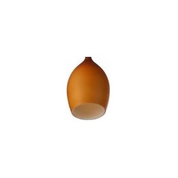Azzardo - Náhradné sklo k lustru IZZA - žltá pr. 13 cm