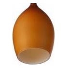 Azzardo - Náhradné sklo k lustru IZZA - žltá pr. 13 cm