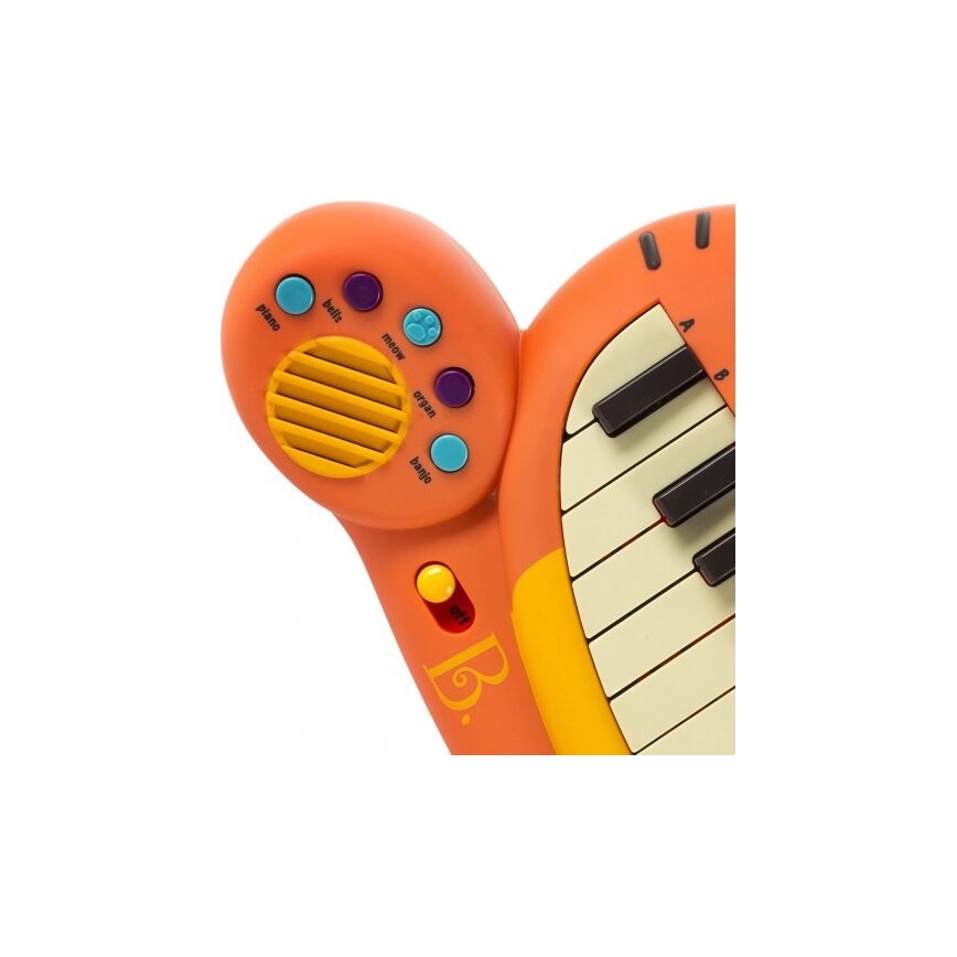 B-Toys - Detské piano s mikrofónom Kočka 4xAA