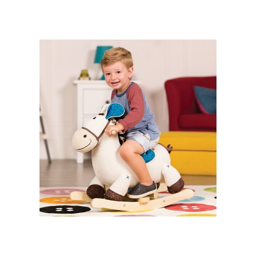 B-Toys - Hojdací kôň BANJO topoľ