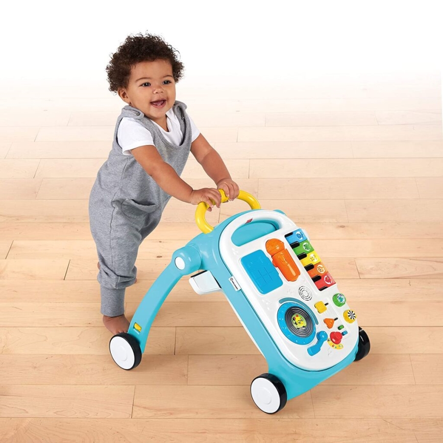 Baby Einstein - Chodítko s aktivitami 4v1 MUSICAL MIX ‘N ROLL 3xAA