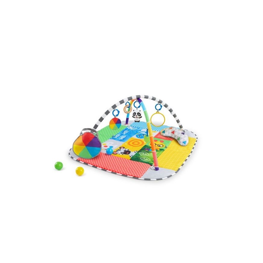 Baby Einstein - Detská hracia deka 5v1 PATCH'S COLOR PLAYSPACE 3xAAA