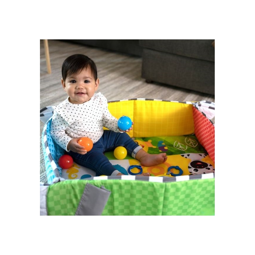 Baby Einstein - Detská hracia deka 5v1 PATCH'S COLOR PLAYSPACE 3xAAA