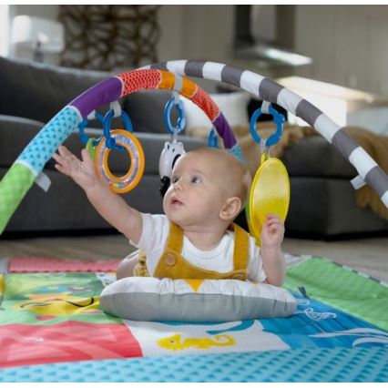 Baby Einstein - Detská hracia deka 5v1 PATCH'S COLOR PLAYSPACE 3xAAA