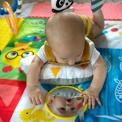 Baby Einstein - Detská hracia deka 5v1 PATCH'S COLOR PLAYSPACE 3xAAA