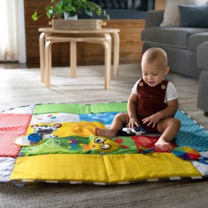 Baby Einstein - Detská hracia deka 5v1 PATCH'S COLOR PLAYSPACE 3xAAA