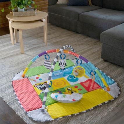 Baby Einstein - Detská hracia deka 5v1 PATCH'S COLOR PLAYSPACE 3xAAA