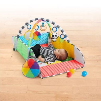 Baby Einstein - Detská hracia deka 5v1 PATCH'S COLOR PLAYSPACE 3xAAA