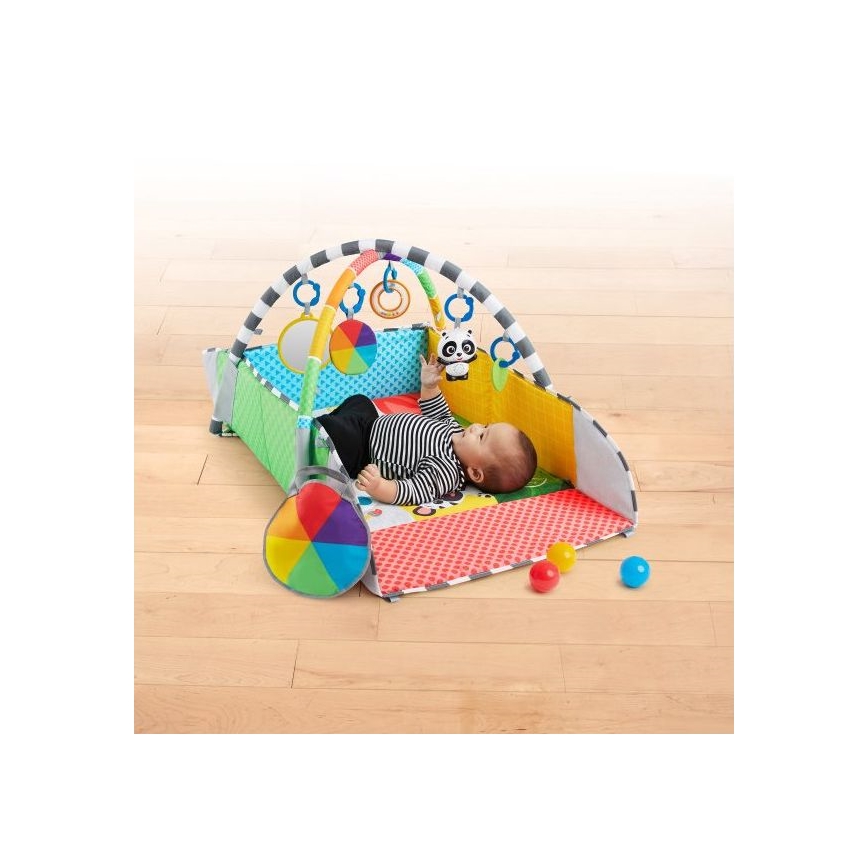 Baby Einstein - Detská hracia deka 5v1 PATCH'S COLOR PLAYSPACE 3xAAA