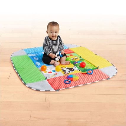 Baby Einstein - Detská hracia deka 5v1 PATCH'S COLOR PLAYSPACE 3xAAA
